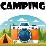 360° Camping Icon